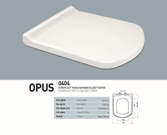 Nkp Opus Duroplast Yavaş Kapanan Klozet Kapağı