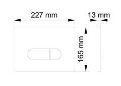 Visam Siena Mat Krom Kumanda Paneli