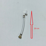VİSAM 3/8 -1/2 Gömme Rezervuar Hortumu -13 cm