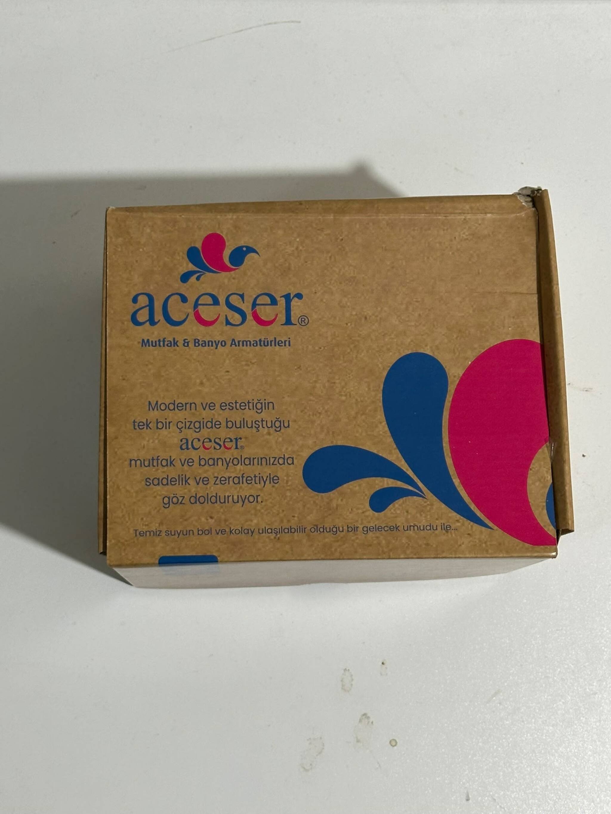 ACESER ROKA MİX TEK ÇIKIŞLI KUĞU LAVABO BATARYASI