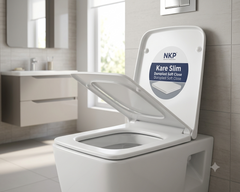 Nkp Kare Slim Droplast Yavaş Kapanan Klozet Kapakları