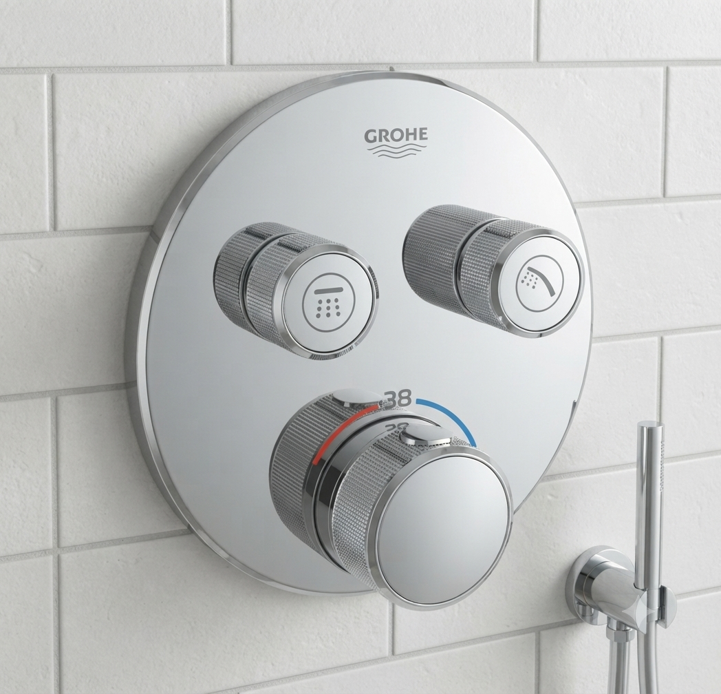 GROHE GRT SMARTCONTROL THM TRIMSET ROUND 2SC