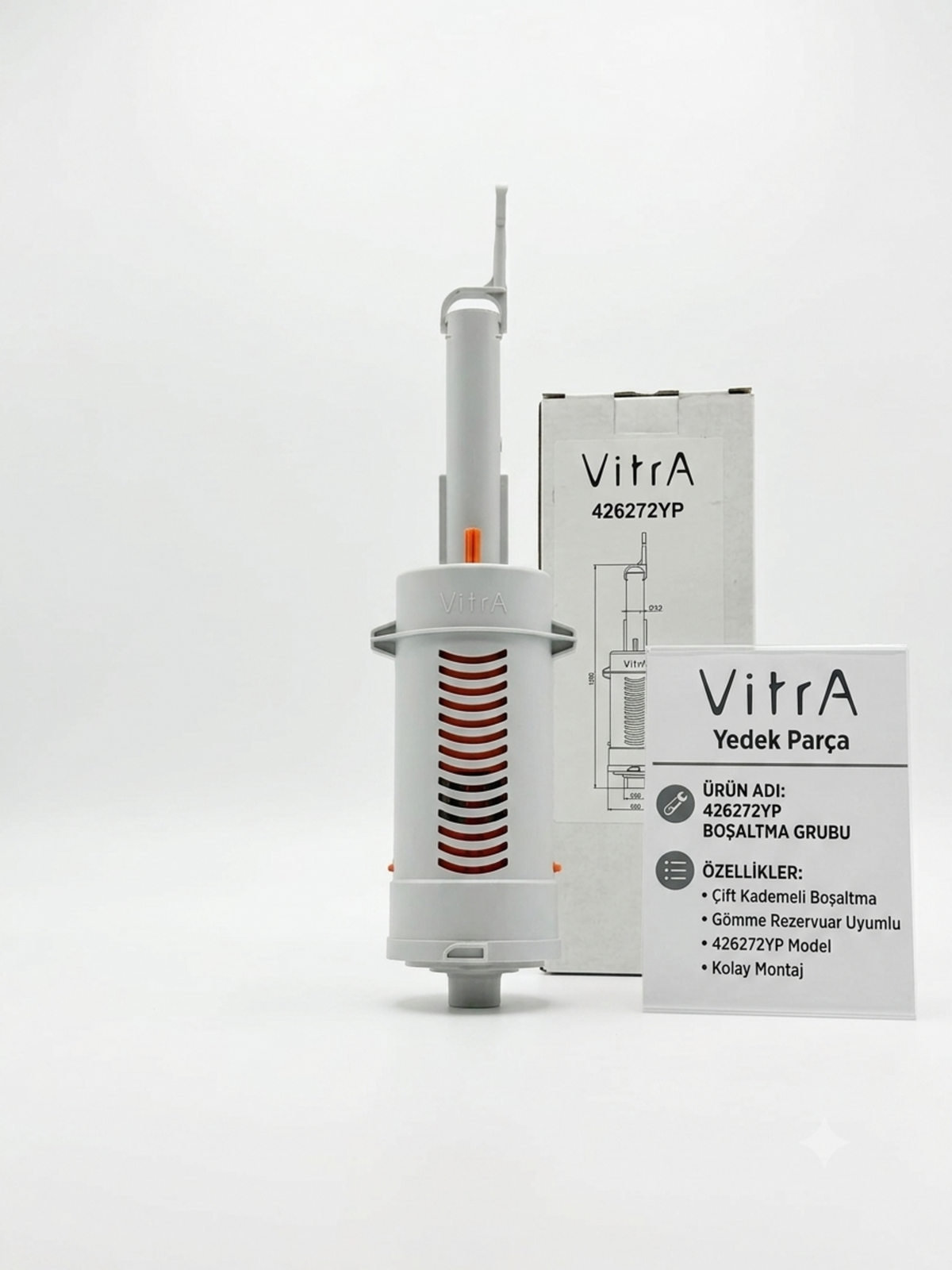 VİTRA 711 BOŞALTMA GRUBU 3/6 LT