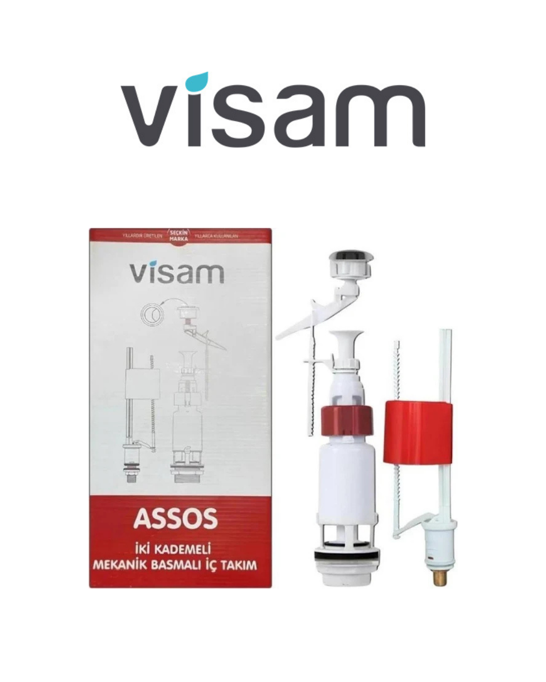 Visam Assos İki Kademeli İç Takım Zeplin Flatörlü