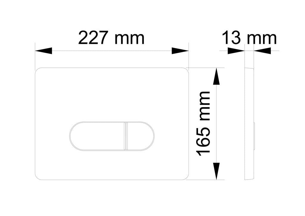 Visam Siena Mat Krom Kumanda Paneli